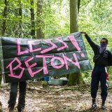 Les activistes du Bois de Ballens ont quitté les lieux (archives). KEYSTONE/CYRIL ZINGARO